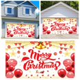 thumbnail image 1 of BKRE Large Merry Banner 71x45 Inch Red Outdoor Sign For Yards Homes Indoor Party And Photo Booth, 1 of 6