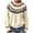 Beige, variant on Women's Sweaters with Fair Isle Pattern Crew Neck Long Sleeve Knit Sweaters