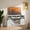 White, variant on FitStand Farmhouse TV Stand for TVs up to 65", Wood Entertainment Center with Sliding Barn Door and Adjustable Shelves, White