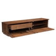 thumbnail image 5 of Linea Wide Entertainment Stand Walnut, 5 of 6