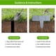 thumbnail image 3 of Valla de jardín con borde de plástico con efecto de piedra, paneles decorativos para césped y plantas, 5 unidades, 3 of 5