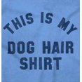 thumbnail image 2 of Dog Hair Shirt Cute Pet Owner Puppy Plus Size Crewneck Graphic Tee Shirt Brisco Brands 2X, 2 of 5