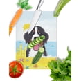 thumbnail image 2 of Caroline's Treasures Bernese Mountain Dog Summer Beach Glass Cutting Board Large, 2 of 2