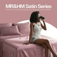 thumbnail image 6 of MR&HM Satin Pillow Case, 20x36 King Size Satin Pillowcase Set of 2, 2 Pack Satin Silky Pillowcase for Hair and Skin, 20x36, Rose Taupe, 6 of 7
