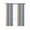 Blue, variant on Blue Brown Beige Blackout Curtains 39 Inches Long for Bedroom, Boho Farmhouse Abstract Stripes Art Thermal Insulated Room Darkening Black Out Window Curtain Panels Grommet Drapes for Living Room