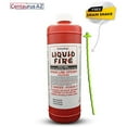 Liquid Fire Heat Producing Kitchen Drain Opener & Hair Remover with