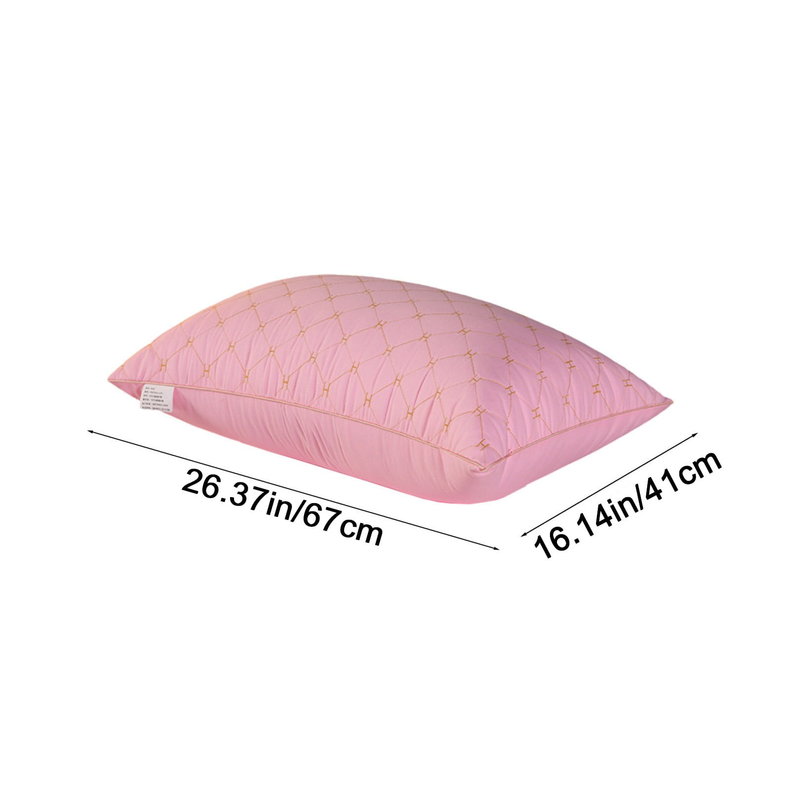 Nsxcdh Soft Cervical Support Core Pillow,19x29 Inch Low Profile Non-Collapsing Pillow for Neck Pain,Sleep Aid for Adults & Students
