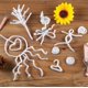 thumbnail image 5 of 200 piezas de limpiapipas blancos, tallos de chenilla para manualidades, arte, manualidades creativas, decoraciones de fiesta (12 pulgadas x 6 mm), 5 of 5