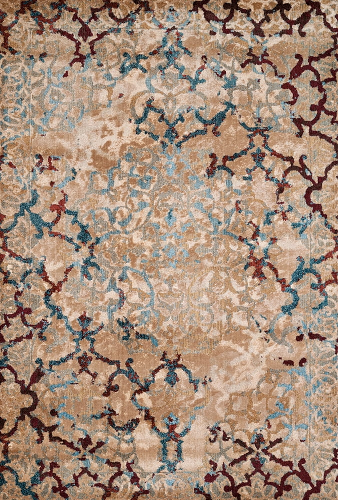 United Weavers Jules Area Rug 3000 00994 Andalusite Taupe Curls Waves