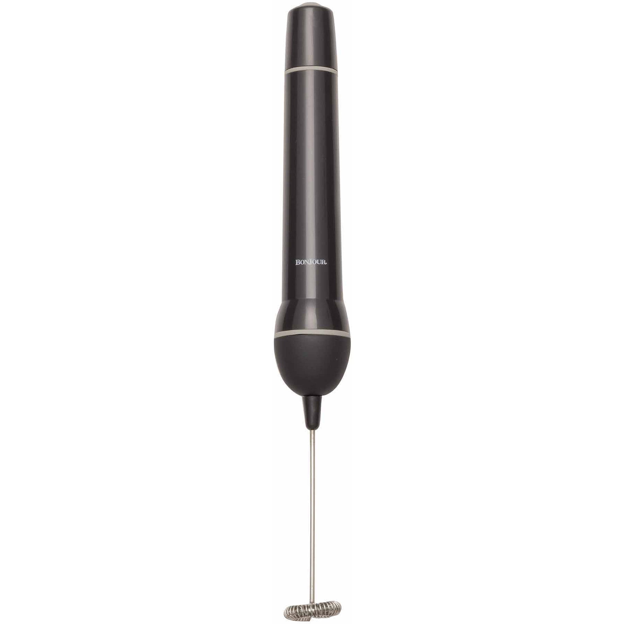 Bonjour Mini Milk Frother Black Walmart Com Walmart Com