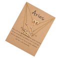 thumbnail image 1 of Ruiboury Pack of 3 Metal Necklace Decorative DIY Prop Elegance Rustproof Layered Jewelry Lightweight Letters Design Charms Pendent Type 1, 1 of 8