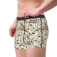 thumbnail image 3 of Wukai Mushroom Garnish Print Men’s Underwear Breathable Boxer Briefs,&nbsp;Moisture Wicking & Breathable-XX-Large, 3 of 7
