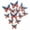 C, variant on DefiDgd 9 Sheets Patriotic Window Clings,Removable Watercolor Red White Blue Star Heart Glass Cling Stickers for Festival Anniversary Party Home Office Decorations(A)