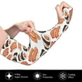 thumbnail image 3 of Picia Sushi Roll Arm Sleeves for Men and Women - Tattoo Cover Up UPF 50+ Cooling Sports Sleeve for Basketball Golf Football-One Size, 3 of 8