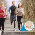 thumbnail image 5 of Povihome 14 Pack Upgrade Gel Toe Protector Silicone Toe Caps Toe Sleeve Protectors, Prevent Pain for Corns, Blisters and Ingrown Toenails (2 Pack Large Size + 6 Pack Medium Size + 6 Pack Small Size), 5 of 8