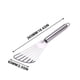 thumbnail image 3 of pstuiky Utensilios de cocina: cuchillo para pizza|pala para pasteles|pala de tres agujeros|pala pequeña|pala para queso|cuchillo de cuero|cuchara para helado|nucleador|abridor de botellas, 3 of 4