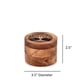 thumbnail image 4 of Urna de madera Samhita hecha a mano en madera de acacia con forma de árbol de la vida, 4 of 4