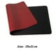 thumbnail image 3 of Almohadilla De Escritorio Alfombrilla de ratón de PU de doble cara, alfombrilla impermeable para PC de escritorio de juegos (25x21cm rojo + negro), 3 of 6