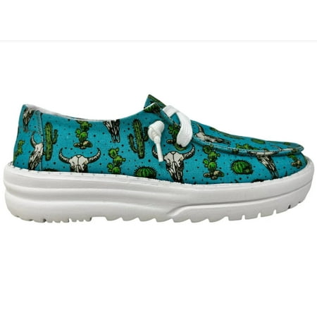 

Gypsy Jazz Elizabeth Turquoise Slip On Shoes