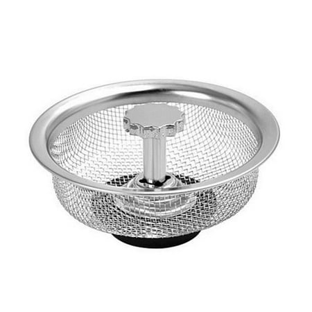 

WAITLOVER Steel Mesh Sink Garbage Filter Disposer Plug Drain Sink Filter Stopper Filter U7I9 Water A5O9