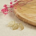 thumbnail image 6 of Offray Accessories, Gold Metal Leaves are the perfect accessory add to any DIY project, 5 count, 1 Package, 6 of 6
