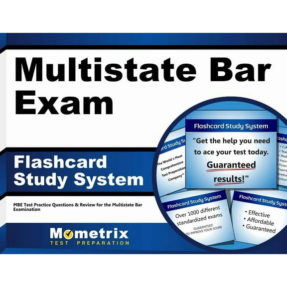 Multistate Bar Exam Flashcard Study System: MBE Test Practice Questions & Review for the Multistate Bar Examination