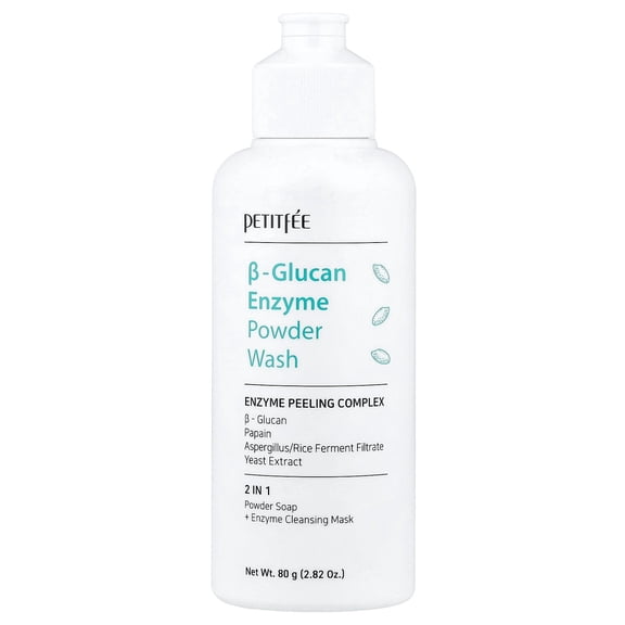 Petitfee B-Glucan Enzyme Powder Wash, 2.82 oz (80 g)