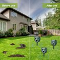 thumbnail image 3 of Solar Powe Repelente Animal IP44 IMPRESIÓN Con Sensor LED para Jardín Red, 3 of 9