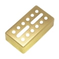 thumbnail image 4 of Tapa de pastilla de guitarra, tapa de guitarra eléctrica, espaciado de orificios, pieza de repuesto, doble de 12 orificios Oro de 52 mm, 4 of 9