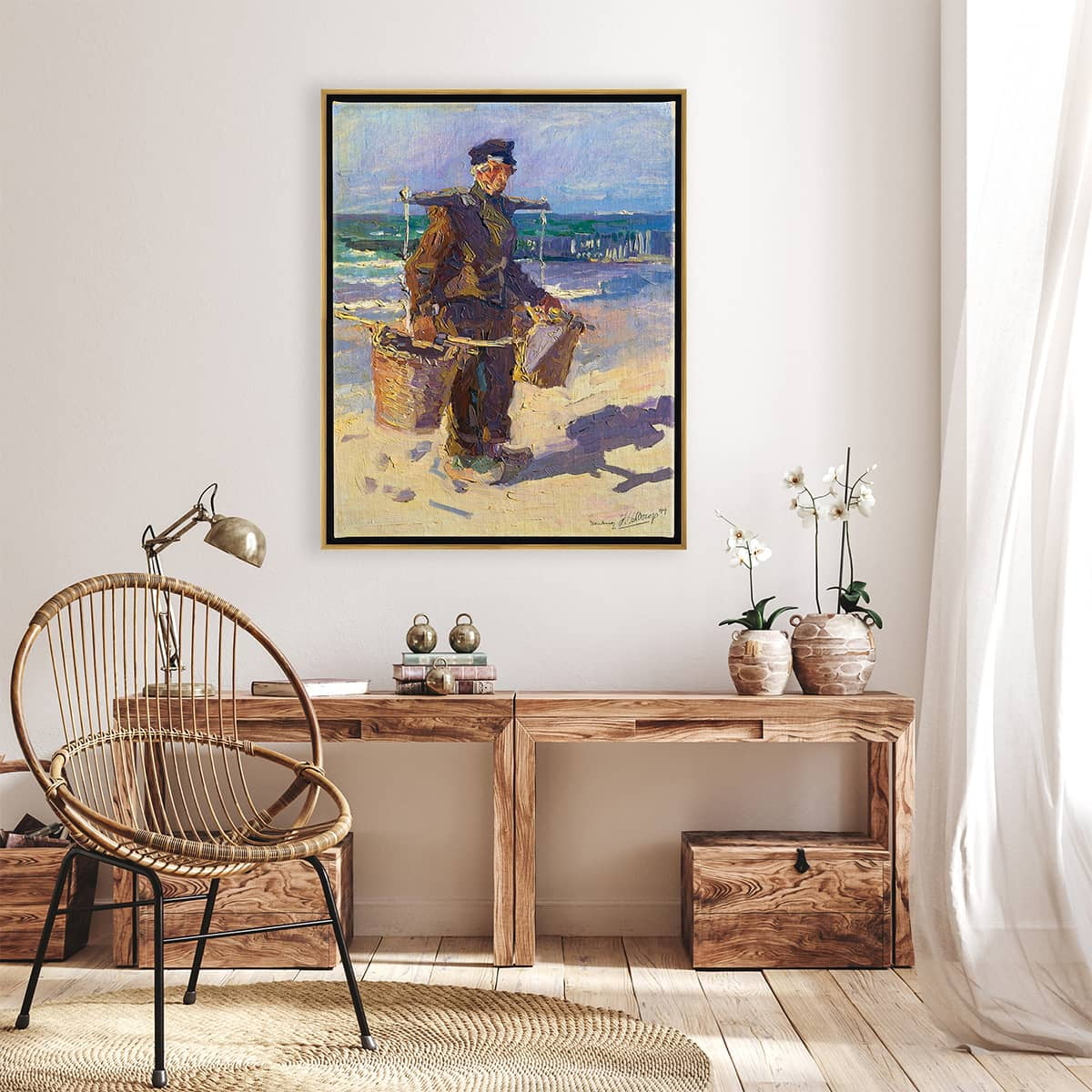 Cardinali Renewal Core Floater Frame, Black/Antique Gold, 18X24", For 1-1/2" Deep Canvas, 4 Pack - Open Back Floating Canvas Frames, No Glass or Backing, Hardware Included