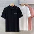thumbnail image 2 of Camisa polo bordada de verano para hombre, manga corta, marca de moda, camiseta de cuello vuelto Pi Shuai para hombre, nueva camiseta de verano 2024, 2 of 5