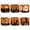 Orange, variant on Halloween Decorative Paper Gift Boxes Set of 6, Spooky Treat Boxes for Party Favors, Candy, Gifts, Trick or Treat, Pumpkin Ghost Witch Designs, Durable Cardboard, Reusable for Halloween Decorations