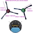 thumbnail image 4 of Side Brushes Compatible with ECOVACS DEEBOT X1, T10 Omni,T10 Plus,T20 Omni, T8 AIVI,T9+,N8 Pro Plus,N10 Plus,OZMO 920, OZMO 950, yeedi vac vac 2 Pro Vacuum Cleaner.(4 Pack), 4 of 7