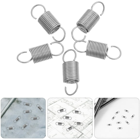 10pcs Tensile Springs Stainless Steel Tension Spring Heavy Duty Replacement Springs