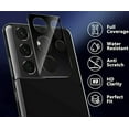 thumbnail image 5 of 2-Pack Fit For Back Camera Lens of Samsung Galaxy S21 Ultra (2021) BISEN Tempered Glass Screen Protector, Anti-Scratch, Anti-Shock, Shatterproof, Bubble Free, 5 of 6