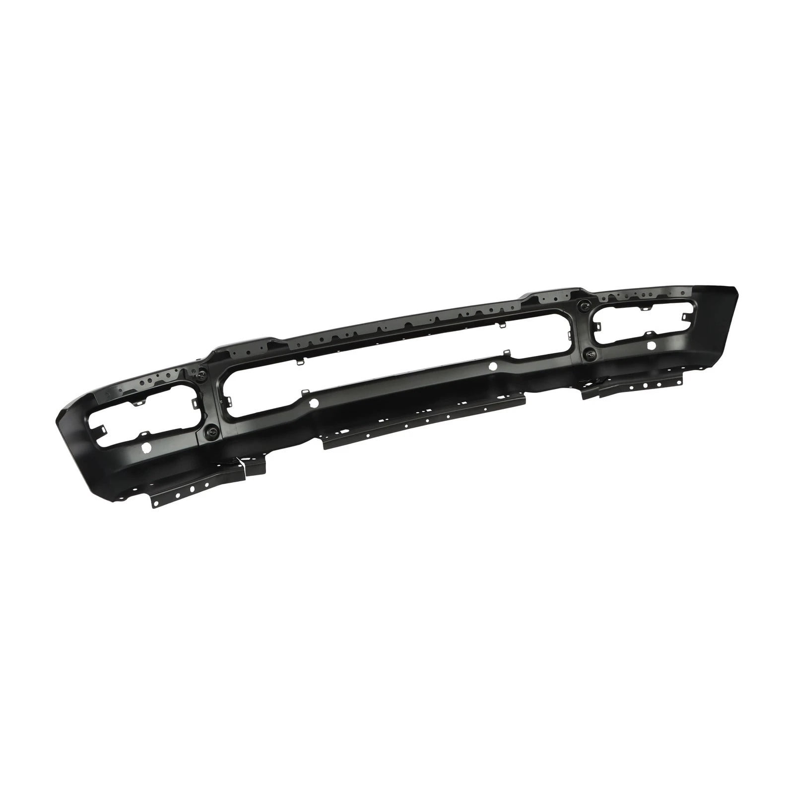 Black Steel Front Bumper For 2023-2025 Ford F250 F350 Super Duty W/Senser Holes