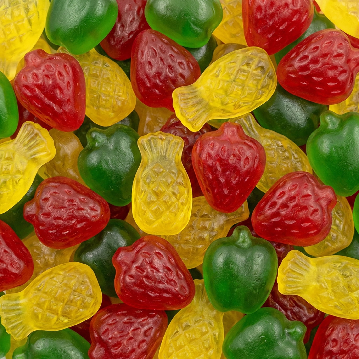 Ceres Gourmet Fruit Flavor Soft Candy Jelly, 24 Pack (2.8 oz Each), Assorted Apple Orange Strawberry Gummy Candy