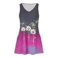 thumbnail image 3 of Vestidos de Verano con Cuello en V para Mujeres 2025 Casual con Bolsillos Boho Beach Camisetas Vestido Tanque Suelto, 3 of 7