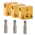 thumbnail image 1 of Miangastore Heater Block Compatible Aluminum Heating Block Kit Silver 1 Set, 1 of 8
