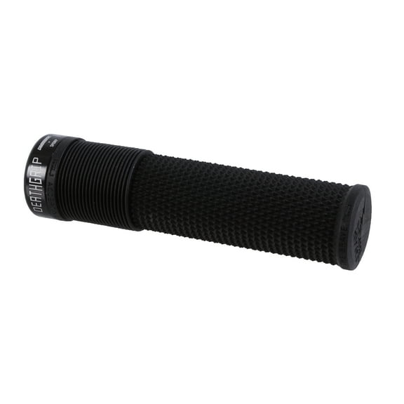DMR DeathGrip Flangeless Grips - Thin Lock-On Black
