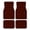 Dark Red, variant on 4-Piece Car Floor Mats Set, Dark Purple Vector Blur Pattern Crystal Velvet Automotive Front & Rear Floor Liners, Universal Fit for Car, Truck, SUV
