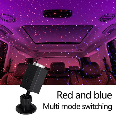 

Big holiday Deals! Dqueduo Car Star Dome Projection Light Car Atmosphere Light Car Interior Home Romantic Decorative Light Music Voice-activated Light Gifts for Family on Clearance