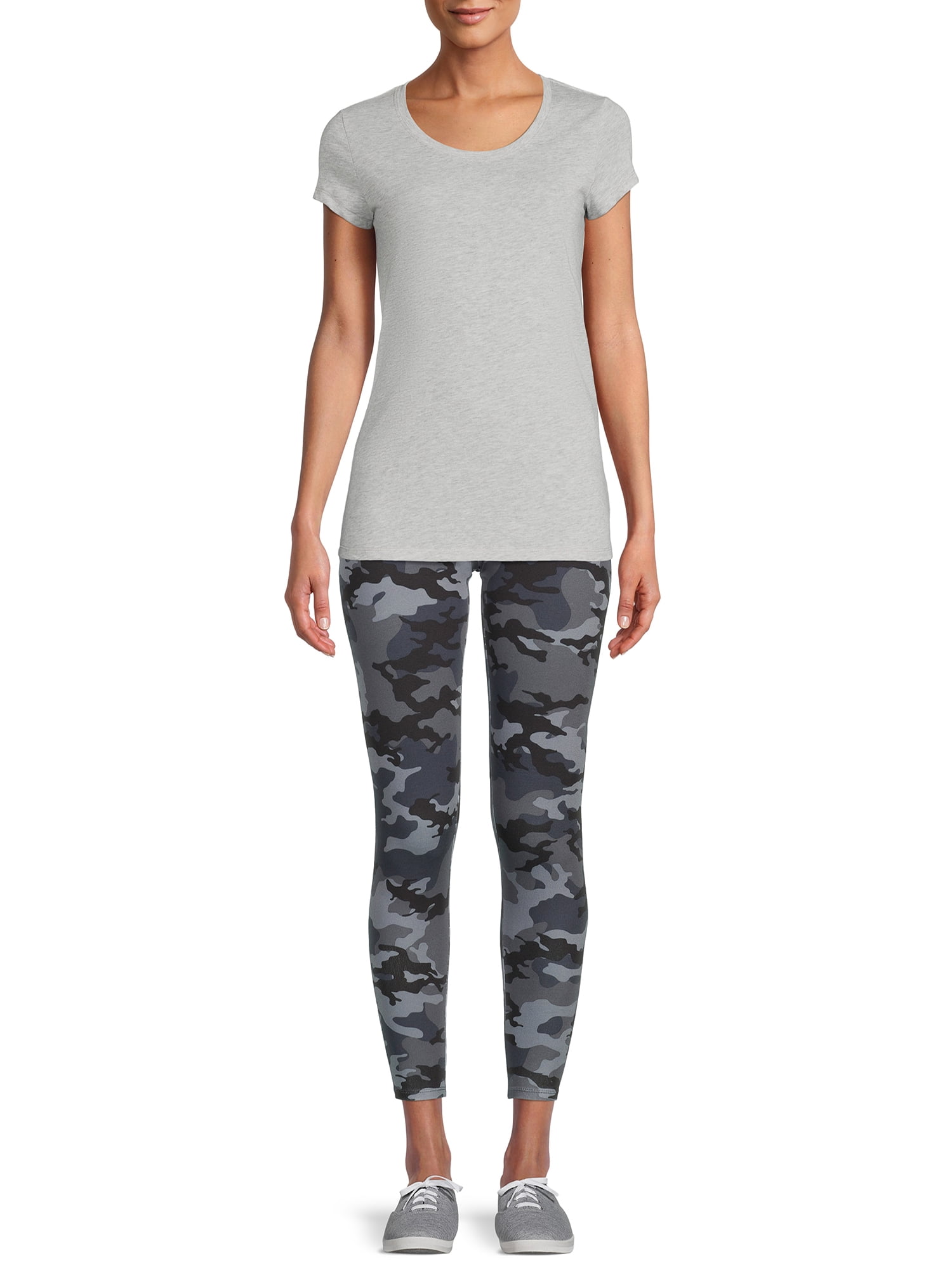 No Boundaries Juniors Ankle Leggings, 3-Pack