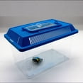 thumbnail image 2 of Mini Handheld Small Aquarium Transparent Tank For Goldfish Turtle Fish And Small Pets, Transparent Material With Portable Handle For Easy Carrying Ventilated Lid, 2 of 3