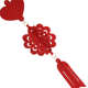 thumbnail image 1 of 2PCS Waterproof Red Paper Lanterns for Chinese New Year Spring Festival Celebration Home Decor, 1 of 5