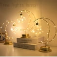 thumbnail image 5 of LINLIN Table Lamp, LED Decorative Light Desk Lamp Batteries/USB Powered Nightstand Lamp, for Desktop, Living Room, Christmas Decoration, 5 of 8