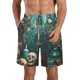 thumbnail image 1 of Balery Baroque Floral Still Life Traje de Baño Estilo Hawaiano para Hombre, Shorts de Secado Rápido con Bolsillos-3X-Large, 1 of 6