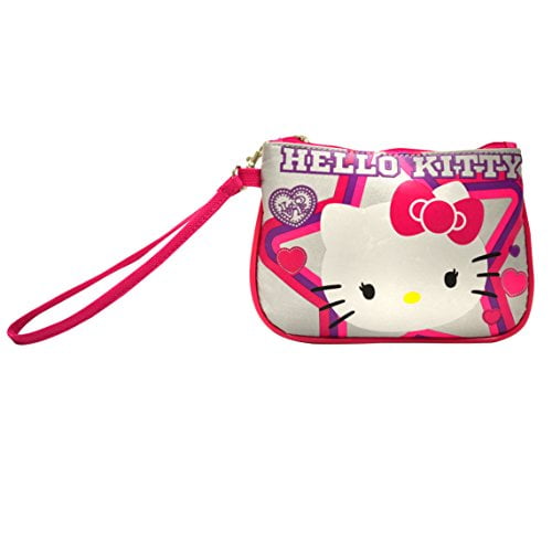 Wristlet - Hello Kitty - Wallet Clutch with Wristlet