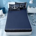 thumbnail image 4 of Erosebridal Nautical Anchor Zipper Twin Comforter Sets with Fitted Sheet and 2 Pillowcases, Marine Zipper Bedding Set, Navy Reversible, 4 of 7