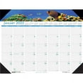 thumbnail image 2 of House of Doolittle EarthScapes Sea Life Desk Pads - Julian Dates - Monthly - 1 Year - January 2022 till December 2022 - 1 Month Single Page Layout - 22" x 17" Sheet Size - 2.25" x 3.06" Block - Desk, 2 of 4
